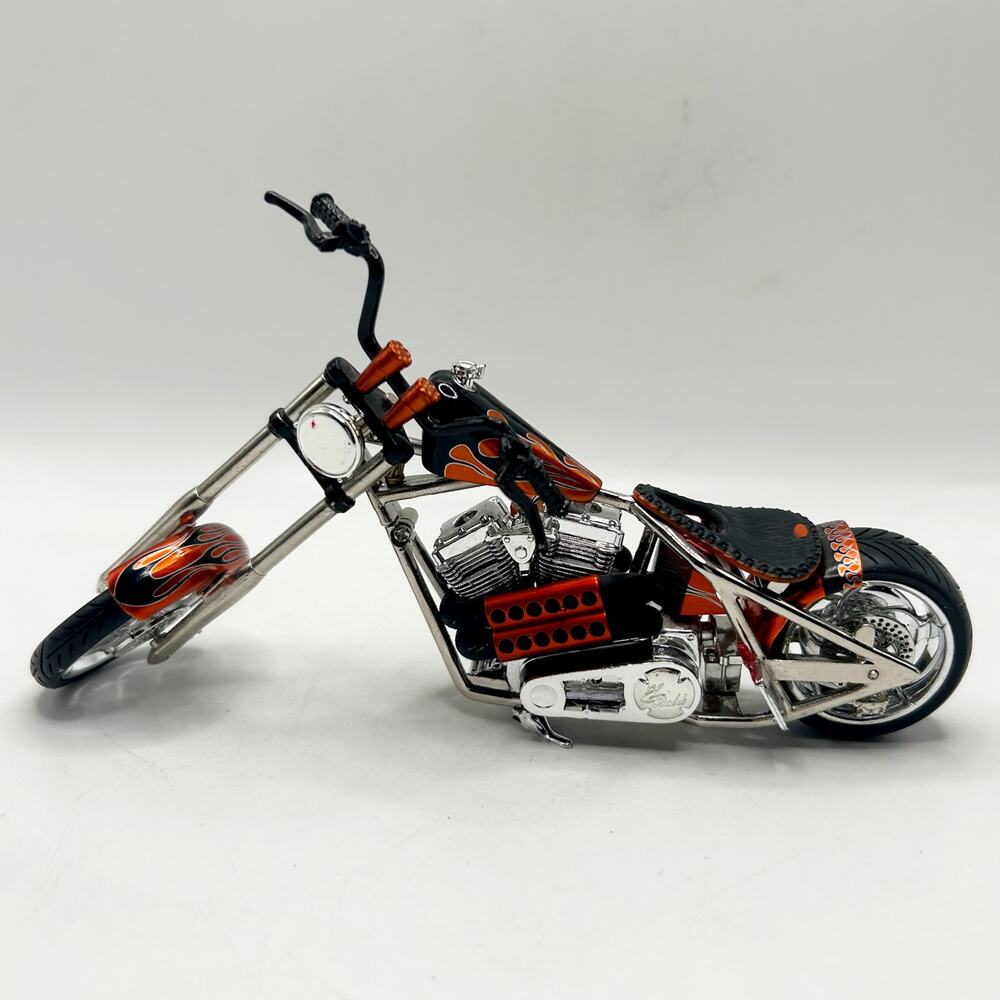 Vintage West Coast Choppers Motorcycle Miniature Display 2005 Funline EUC
